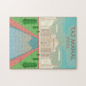 Taj Mahal, India Legpuzzel (Horizontaal)