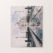 Taj Mahal, India Legpuzzel (Verticaal)