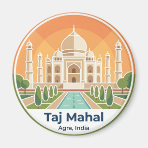 Taj Mahal India Magneet