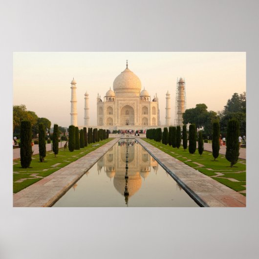 Taj Mahal India Poster (Voorkant)