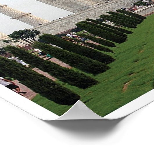 Taj Mahal - India Poster (Hoek)