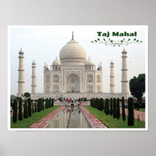 Taj Mahal - India Poster