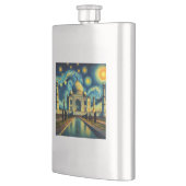 Taj Mahal India Sterrennacht Flacon (Links)