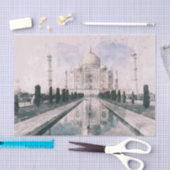 Taj Mahal, India Tissuepapier (Craft)