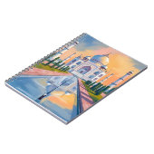 Taj Mahal India Travel Painting Notitieboek (Linkerzijde)