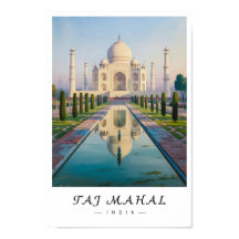 Taj Mahal India Wandkunst, Agra Landmark
