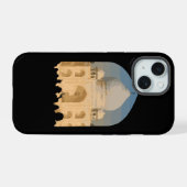 Taj Mahal Iphone Case iPhone 15 Case (Achterkant horizontaal)