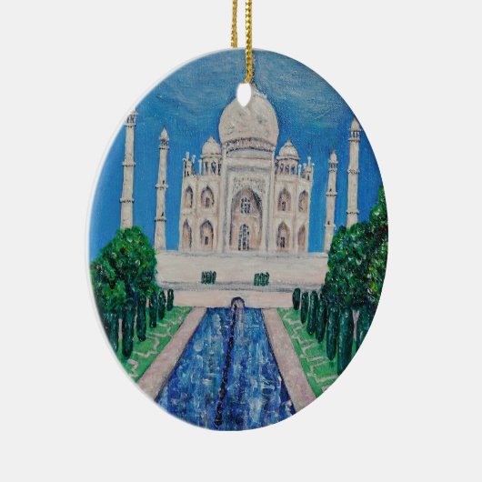 Taj Mahal Keramisch Ornament (Rechts)