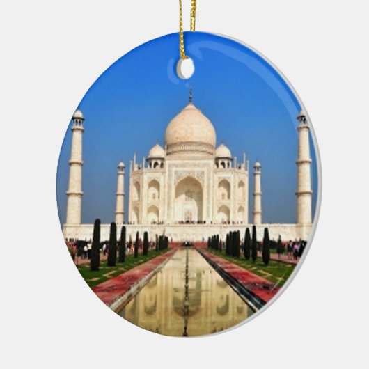 Taj Mahal Keramisch Ornament (Links)
