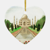 Taj Mahal Keramisch Ornament (Voorkant)
