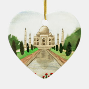 Taj Mahal Keramisch Ornament