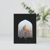 Taj Mahal Light van Dawn India Architecture Foto Briefkaart (Staand voorkant)
