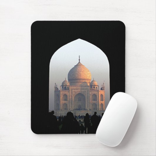 Taj Mahal Light van Dawn India Architecture Foto Muismat (Met muis)