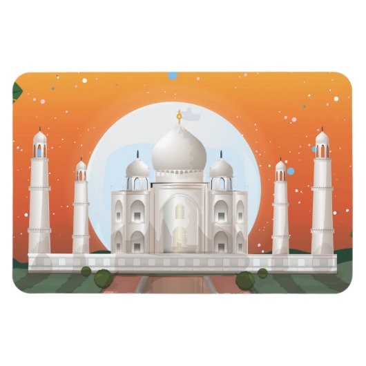 Taj Mahal Magneet (Horizontaal)