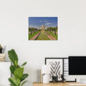 Taj Mahal-mausoleum / Agra, India 2 Poster (Thuiskantoor)