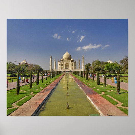 Taj Mahal-mausoleum / Agra, India 2 Poster (Voorkant)