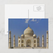 Taj Mahal mausoleum / Agra, India Briefkaart (Voorkant / Achterkant)