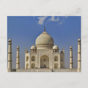 Taj Mahal mausoleum / Agra, India Briefkaart