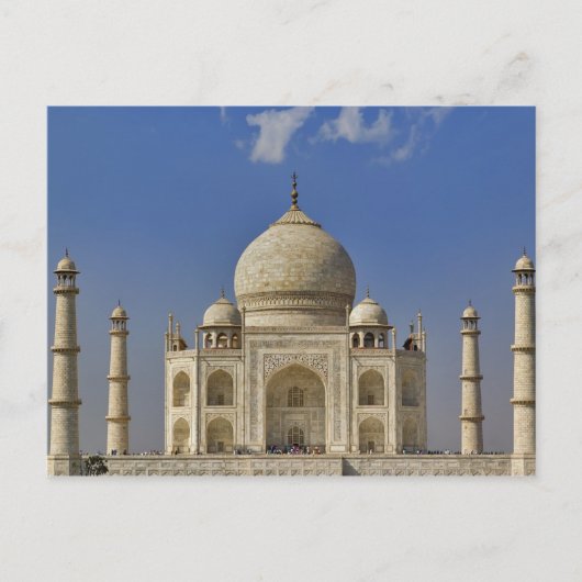 Taj Mahal mausoleum / Agra, India Briefkaart (Voorkant)