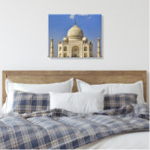 Taj Mahal-mausoleum / Agra, India Canvas Afdruk (Insitu (Slaapkamer))