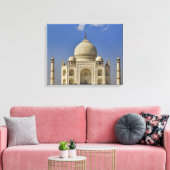 Taj Mahal-mausoleum / Agra, India Canvas Afdruk (Insitu (Woonkamer))