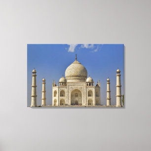 Taj Mahal mausoleum / Agra, India Canvas Afdruk