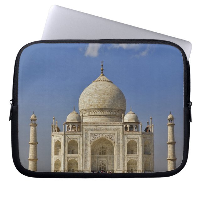 Taj Mahal mausoleum / Agra, India Laptop Sleeve (Voorkant)
