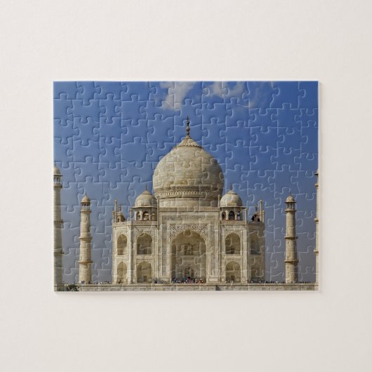 Taj Mahal mausoleum / Agra, India Legpuzzel (Horizontaal)