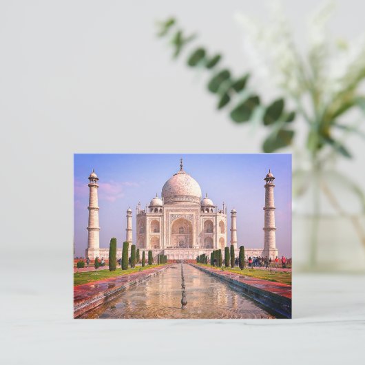 taj mahal Mausoleum India Briefkaart (Staand voorkant)