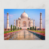 taj mahal Mausoleum India Briefkaart (Voorkant)