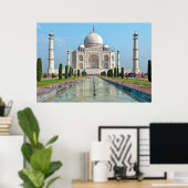 taj mahal Mausoleum India Poster (Thuiskantoor)
