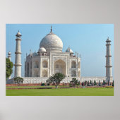 taj mahal Mausoleum India Poster (Voorkant)