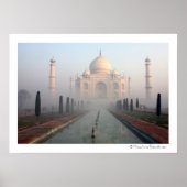 Taj Mahal Mist Poster (Voorkant)