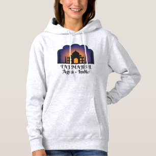 Taj Mahal Mystieke Zonsondergang Hoodie