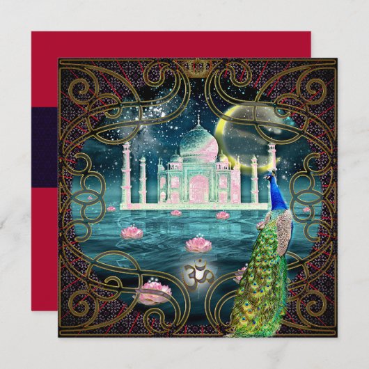 Taj Mahal - Oriental Bohemian Style (Voorkant / Achterkant)