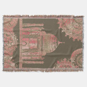 Taj Mahal - Oriental Bohemian Style Deken (Voorkant)
