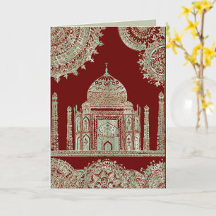 Taj Mahal - Oriental Bohemian Style Kaart