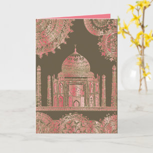 Taj Mahal - Oriental Bohemian Style Kaart