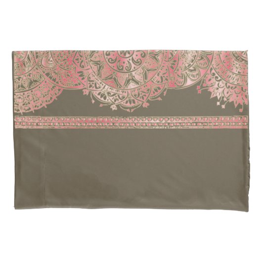 Taj Mahal - Oriental Bohemian Style Kussensloop (Voorkant)