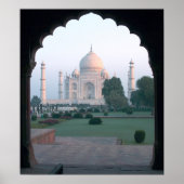 Taj Mahal overdag Poster (Voorkant)