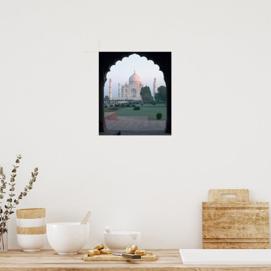Taj Mahal overdag Poster (Keuken)