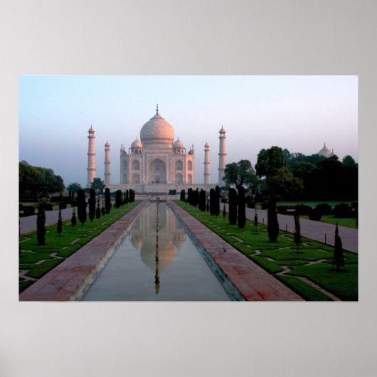 Taj Mahal overdag Poster (Voorkant)