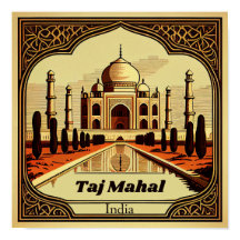 Taj Mahal  Plein