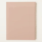 Taj Mahal - poëzie in marmer Planner (Achterkant)