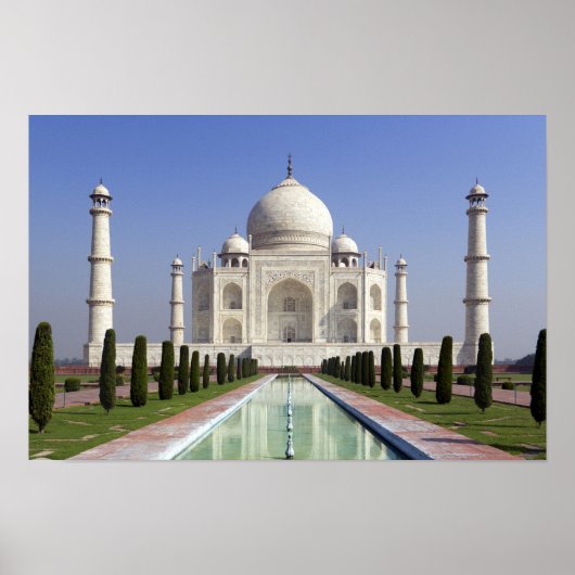Taj Mahal Poster (Voorkant)