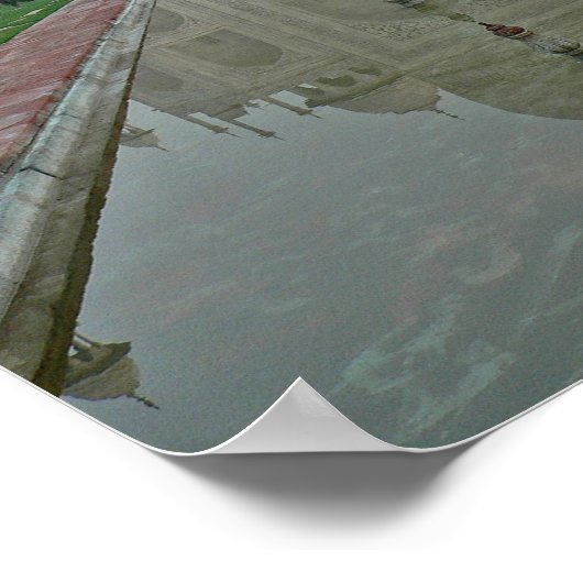 Taj Mahal Poster (Hoek)