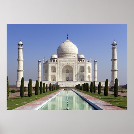 Taj Mahal Poster (Voorkant)
