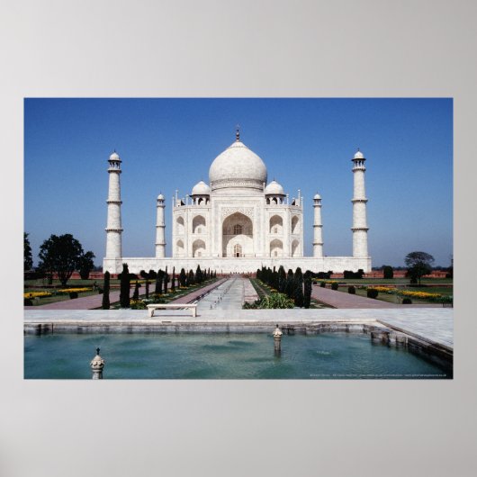 Taj Mahal Poster (Voorkant)