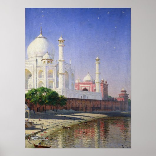 Taj Mahal Poster (Voorkant)