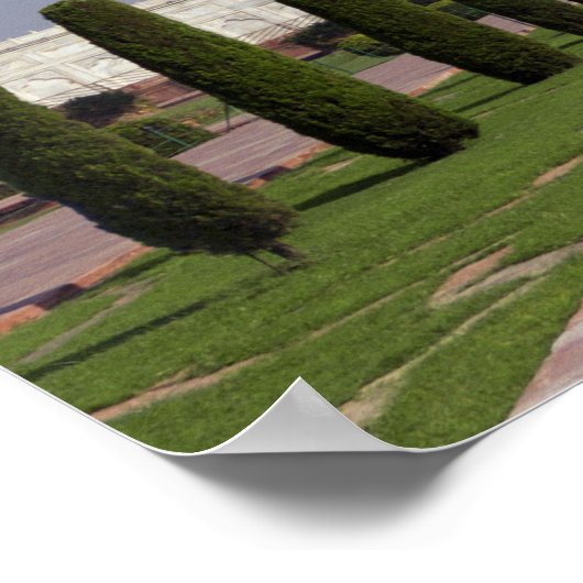 Taj Mahal Poster (Hoek)